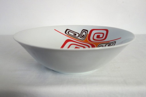 Grand plat creux Winterling Marktleuthen Baviera Años 70 Activo