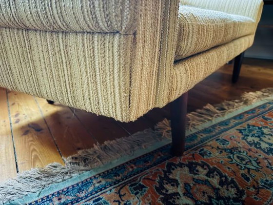 Divano 2 posti vintage anni '50 – Divani 2 posti, Tessile, Legno (photo 4 of 5)