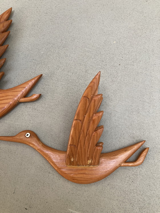 Image 1 of 3 oiseaux rétro