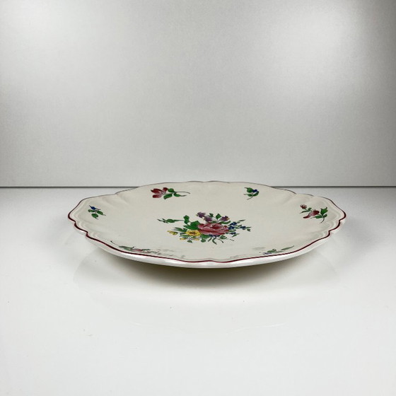 Image 1 of Flat scalloped edge, Réverbère model by KG Lunéville