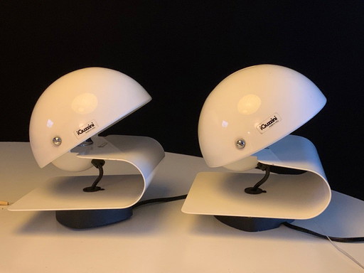 vintage Bugia table or wall lamp Giuseppe Cormio for Guzzini