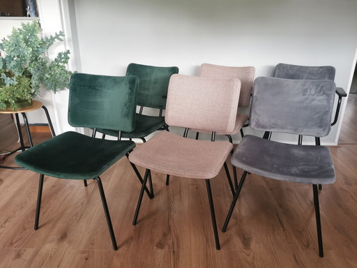 Set aus 6 Bodilson-Esszimmerstühlen in sehr gutem Zustand