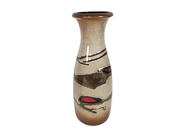 Image 1 of Scheurich keramik West Germany - 4 vases - Fat lava - 70's
