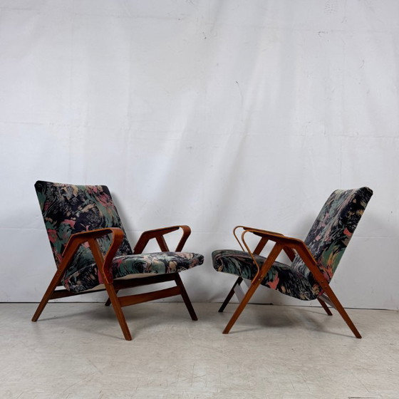 Image 1 of Pair of Armchairs by František Jirák for Tatra Nabytok, 1960s – Czechoslovakian Design