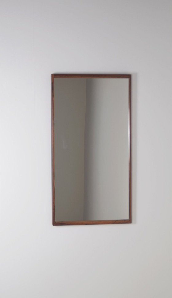 Danish Mirror Model 146 By Kai Kristiansen For Aksel Kjersgaard, 1960s – Wood (photo 5 of 7)