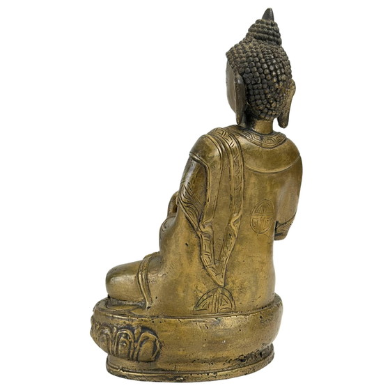 Estatua antigua de bronce de Buda Zanabazar siglo XVIII Shramana Mudra – Esculturas, Bronze (photo 6 of 11)