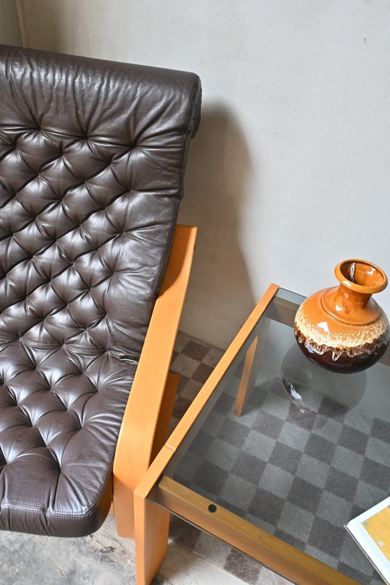 Image 1 of Set poltrona vintage/tavolino POEM Noboru Nakamura/Ikea