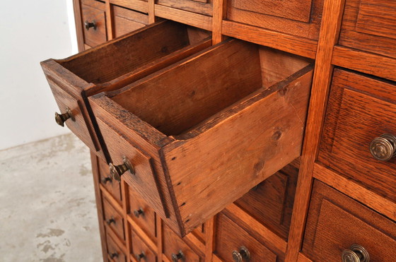 Image 1 of Antique oak chest of drawers 1900s