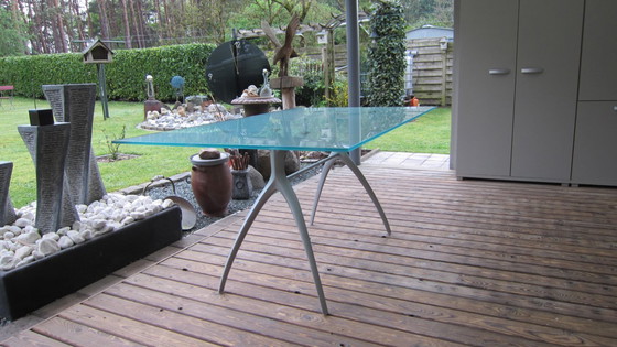 Image 1 of "Rolf Benz" iconische design tafel "type 8990" Nieuwe staat!
