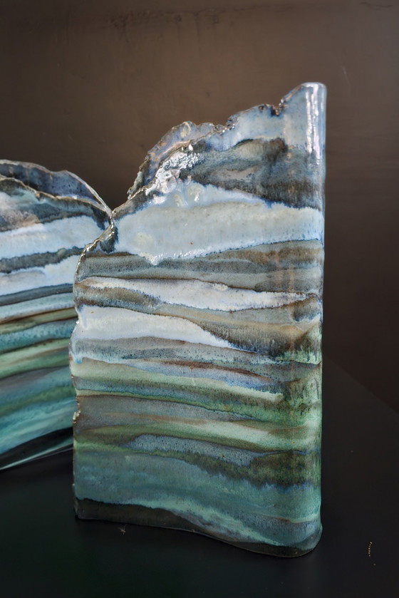 Image 1 of Unique pair of vases Hanneke Blom