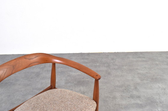 Image 1 of Mid-Century Deense fauteuil van Illum Wikkelsø voor Niels Eilersen, jaren 60