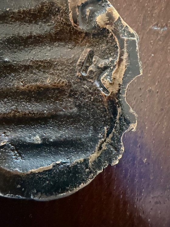 Image 1 of Harrie Lenferink - Hermoso colgante de bronce con cadena original.