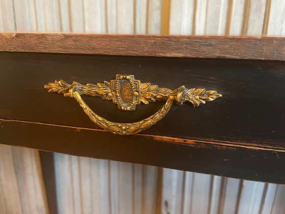 Image 1 of Side Table Wandtafel Muurtafel 19e eeuws Frans
