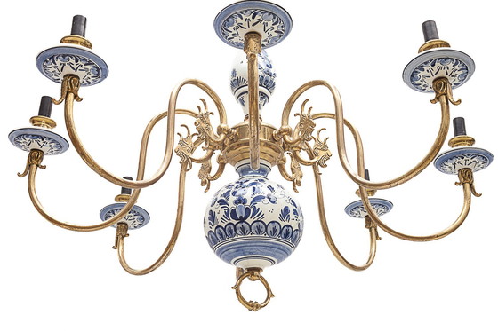 Image 1 of Lámpara de araña holandesa de 8 luces