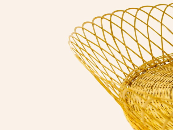 PolsPotten Bakkie Fruit Bowl XXXL – Yellow | PP – Pols Potten, Iron, Metal (photo 3 of 6)