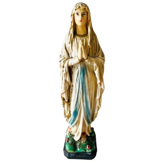 Image 1 of Vintage statue of the Virgin Mary 42 cm