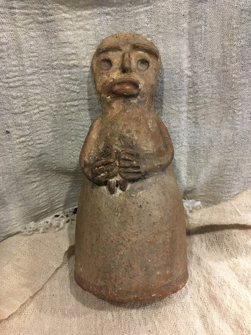 Pottery Female doll from Rif North Africa