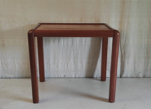 Salontafel van teakhout in Scandinavische stijl - jaren 70