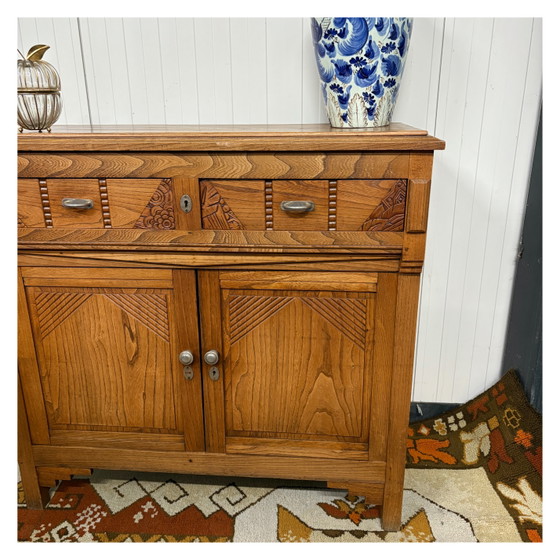 Image 1 of Prachtige antieke eikenhouten kast