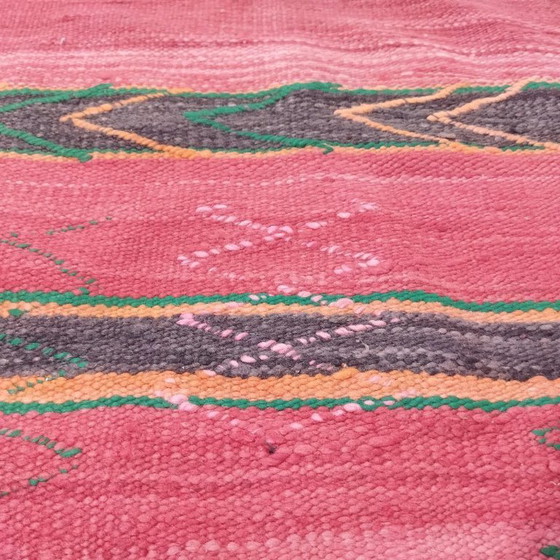 Image 1 of Authentischer Berber-Kelim-Teppich XXL – Handgewebt in Marokko (360 × 170 cm)