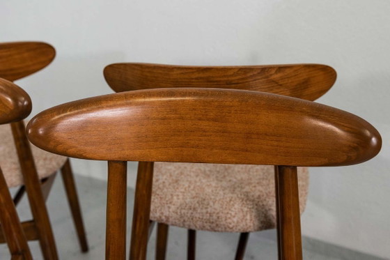 Vintage eetkamerstoelen van ZFM, jaren 60, set van 4 – Wood (photo 11 of 18)