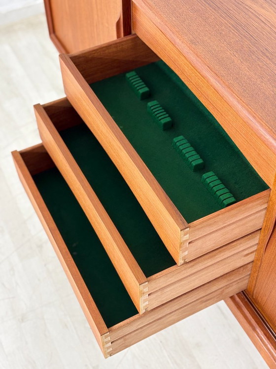 Danish Design Mid-Century Sideboard / Teak Sideboard / 1960s Sideboard / Danish Teak Secretary / Designer: (photo 6 of 18)