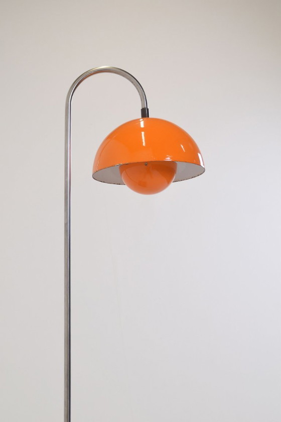 Image 1 of Rara lampada da giardino vintage Flowerpot di Verner Panton per Louis Poulsen