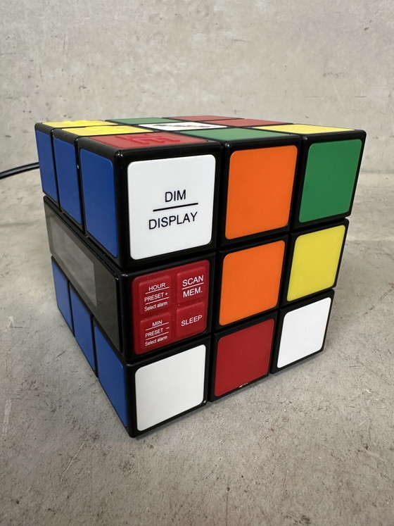 Designer-Radiowecker - Rubik's (Original) – bigben, Uhren, Plastic, Vintage (photo 6 of 10)