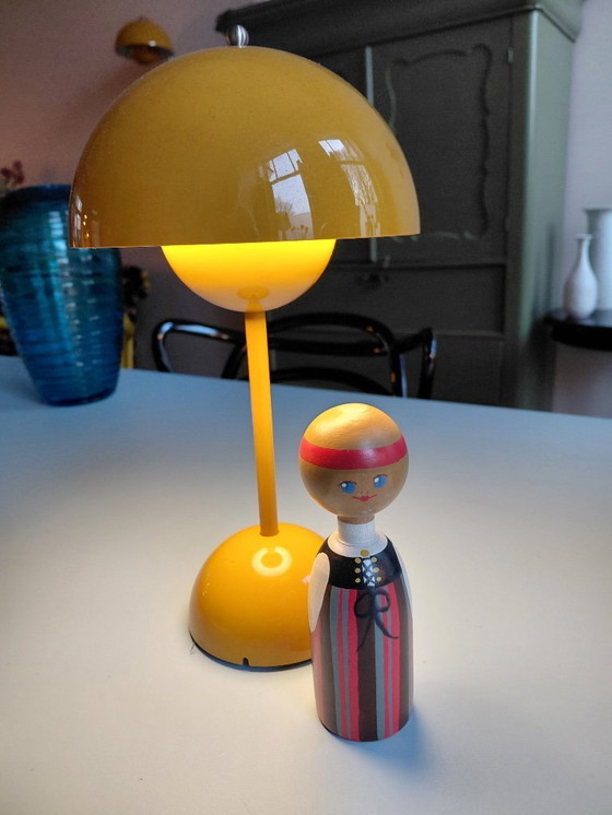 Image 1 of Vintage Kupittaan Savi houten pop – Finland 1960s – model 1420 – Scandinavisch design