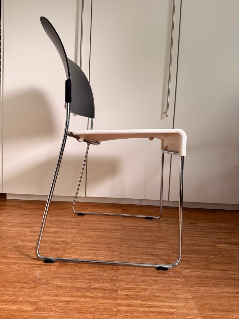Vitra Sim dining chair Jasper Morrison 1x | Dining chairs second