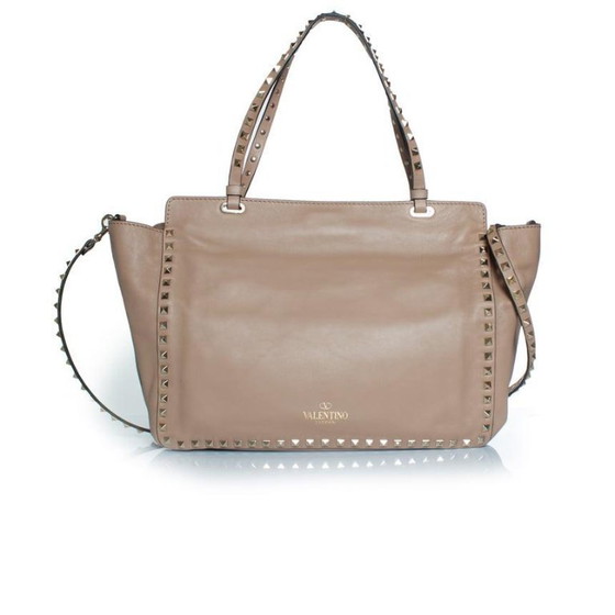 Image 1 of Valentino Garavani, Medium rockstud leather tote