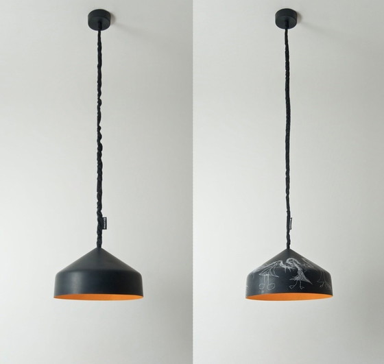 Image 1 of Lampada a sospensione di design nero In-es.artdesign Cyrcus Lavagna