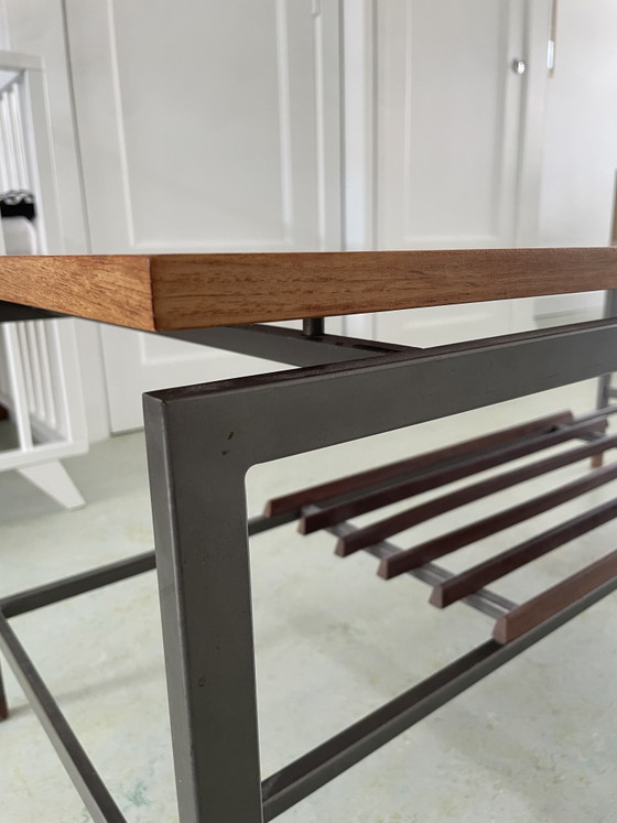 Webe Coffee Table - Vintage – Metal, Wood (photo 9 of 10)