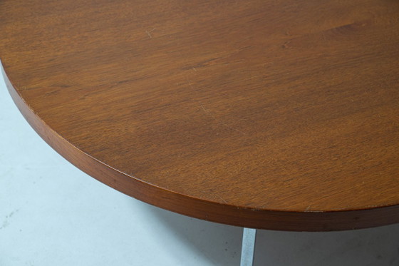 Runder Couchtisch von Koh Liang Le – Artifort, Beistelltische, Holz, Metall (photo 7 of 10)