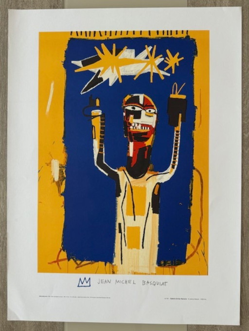 Jean-Michel Basquiat (after) - Welcoming Jeers - 1997