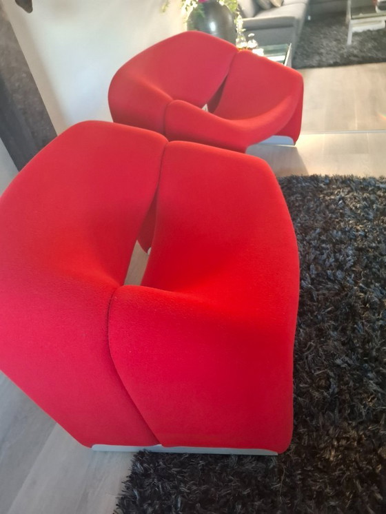 Image 1 of 2x Artifort stoelen Groovy F598 