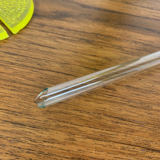 Image 1 of Cocktail Lamp with Straw and Lemon Slice, 90s