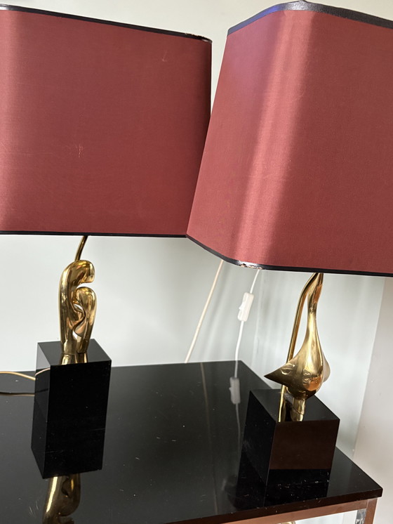 Image 1 of 2x Philippe Jean Table Lamp