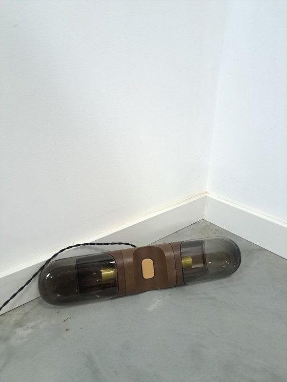 Image 1 of Bruine space age wandlamp HP Leuchten