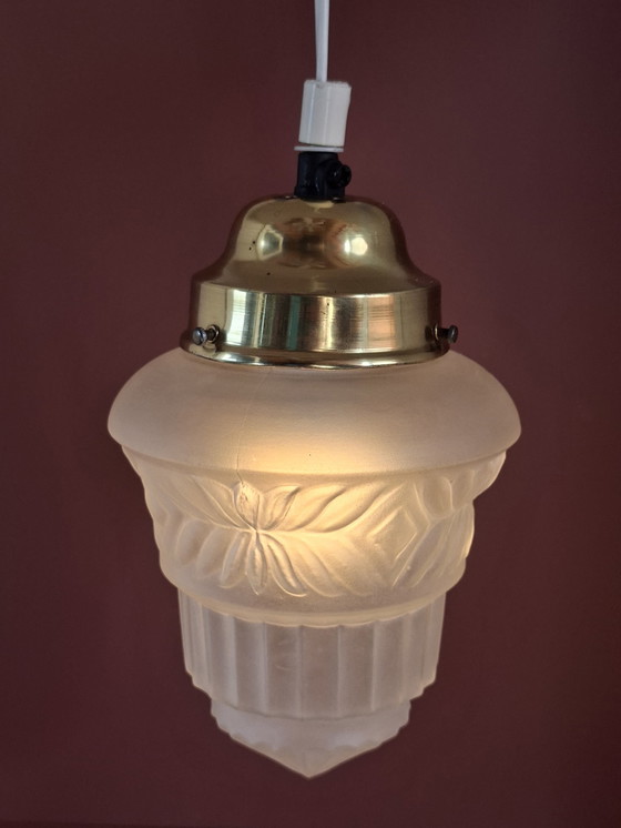 Image 1 of Hängelampe im Art-Deco-Stil
