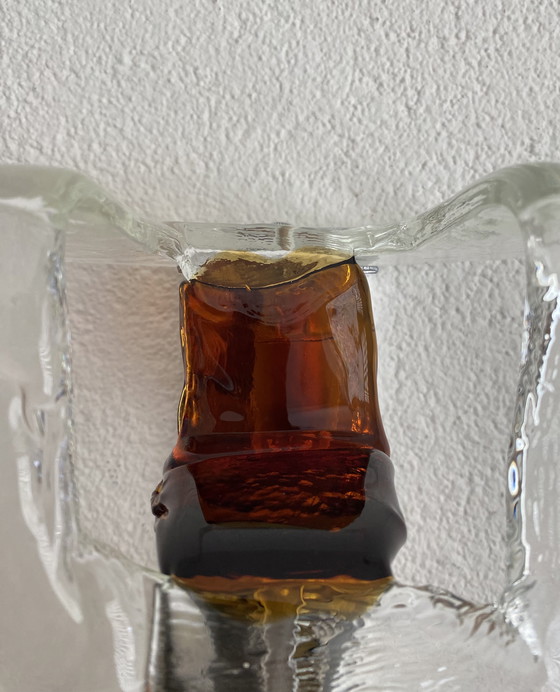 Image 1 of Ensemble vintage d'appliques Carlo Nason/ Mazzega 70s (5X)