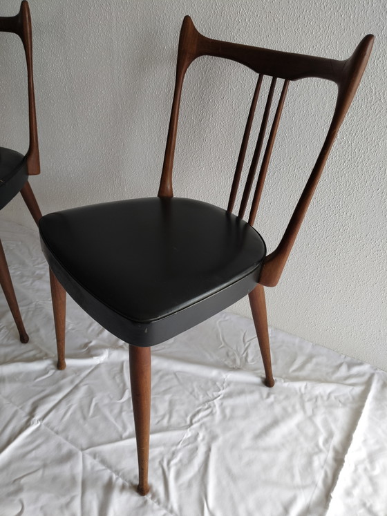 Image 1 of 2 Stevens-Stühle, niederländisches Design