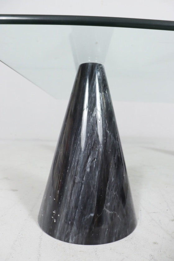 Image 1 of  Coffee Table/Table basse, marbre dans le style de Massimo Vignelli, Italie, années 1980