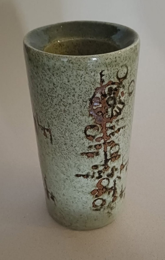 Carl-Harry Stålhane – Rörstrand – Vintage stoneware vase 1950s – Ceramic (photo 5 of 10)