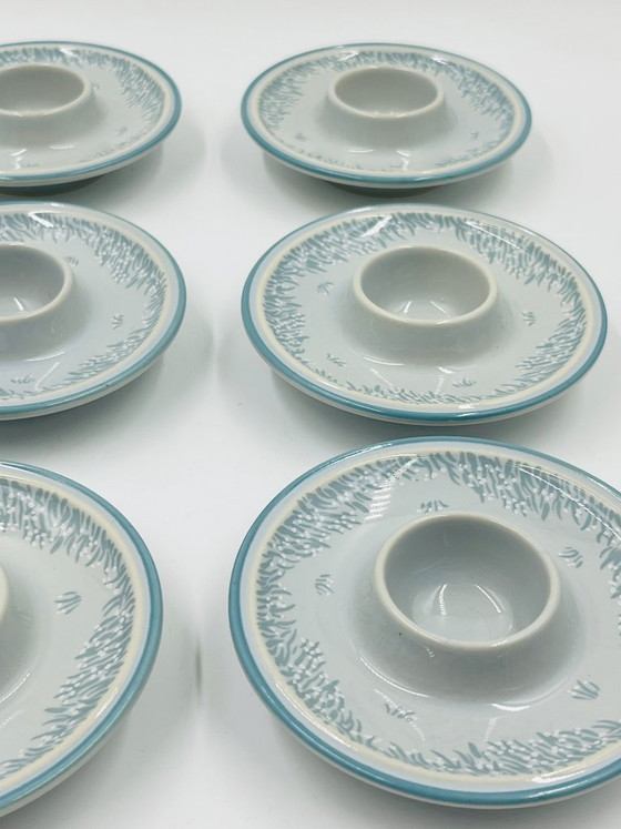 Serie de 6 Hueveras Thomas Rosenthal – Design Trend – Loza, Ceramic (photo 4 of 9)