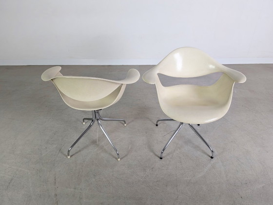 Image 1 of 2x Fauteuil DAF Swag Leg, Charles Eames, George Nelson, Herman Miller