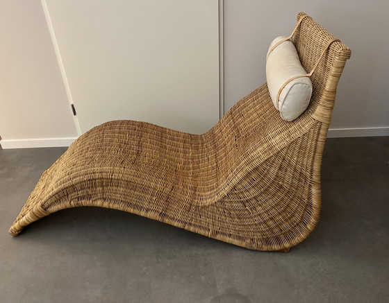 Image 1 of Poltrona in vimini dell'Ikea ​​Karlskrona