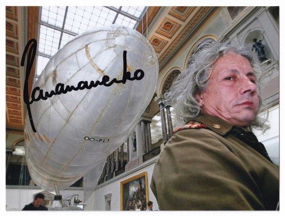 Image 1 of Panamarenko – Gesigneerde Foto ‘Aeromodeller’