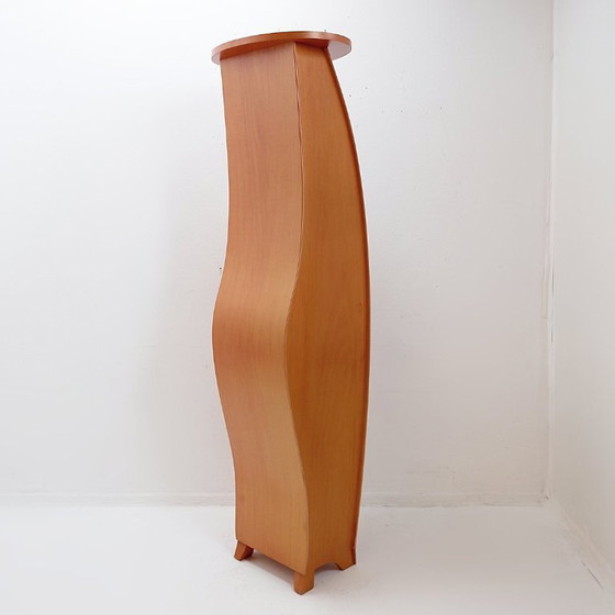 Image 1 of Colonne de tiroirs et horloge vintage 