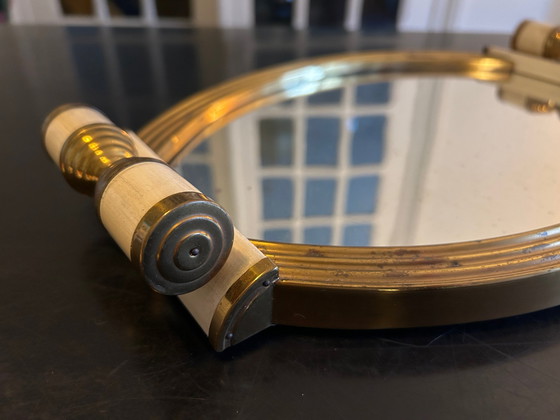 Image 1 of Bandeja de espejo Art Déco